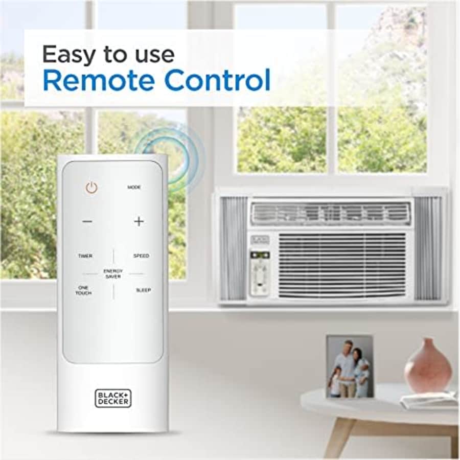 BLACK+DECKER BD08WT6 Window Air Conditioner with Remote Control, 8000 BTU, Cools Up to 350 Square for $260 BLACK+DECKER BD08WT6 Window Air Conditioner with Remote Control, 8000 BTU, Cools Up to 350 Square for $260