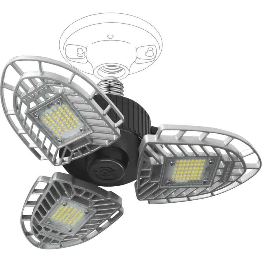 FarPoint LED Swivel Garage/Ceiling Light for $15 FarPoint LED Swivel Garage/Ceiling Light for $15