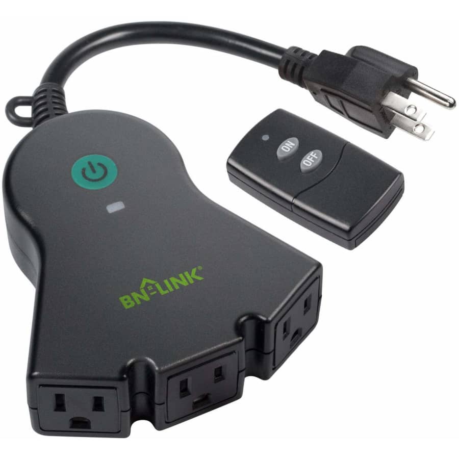 BN-LINK Remote Control 3-Outlet Switch for $10 BN-LINK Remote Control 3-Outlet Switch for $10
