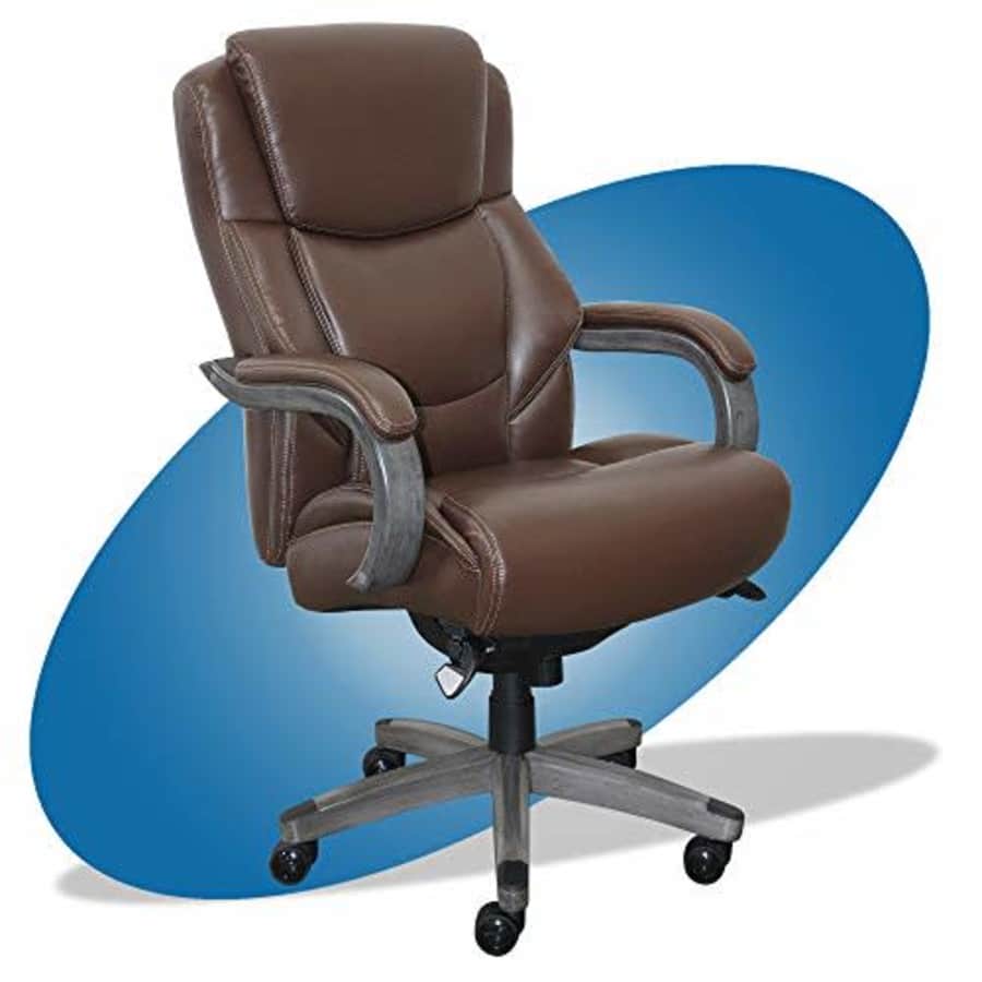 La-Z-Boy Delano Big & Tall Executive Office Chair | High Back Ergonomic Lumbar Support, Bonded for $400 La-Z-Boy Delano Big & Tall Executive Office Chair | High Back Ergonomic Lumbar Support, Bonded for $400