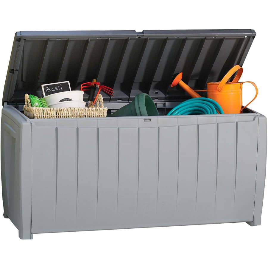 Keter 90-Gallon Outdoor Deck Storage Box for $66 Keter 90-Gallon Outdoor Deck Storage Box for $66