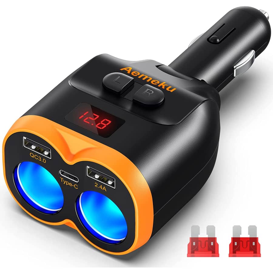 Aemeku USB-C Car Charger for $8 Aemeku USB-C Car Charger for $8