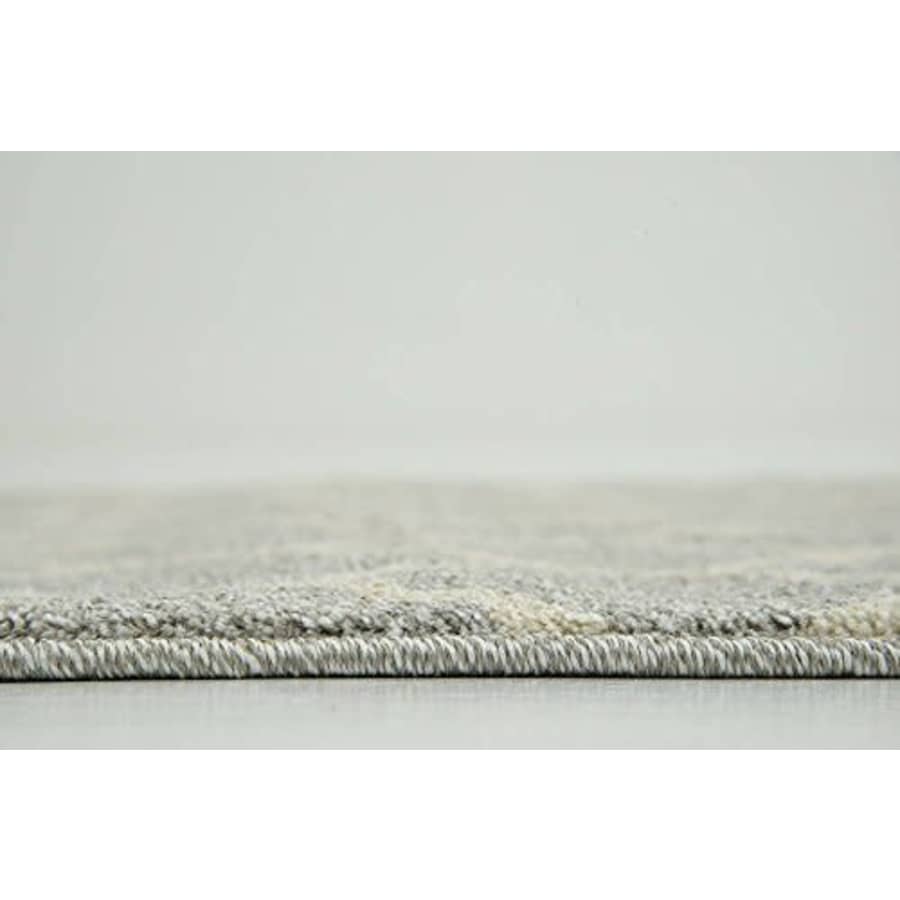 Unique Loom Trellis Collection Moroccan Lattice Light Gray Runner Rug (2' 7 x 16' 5) for $67