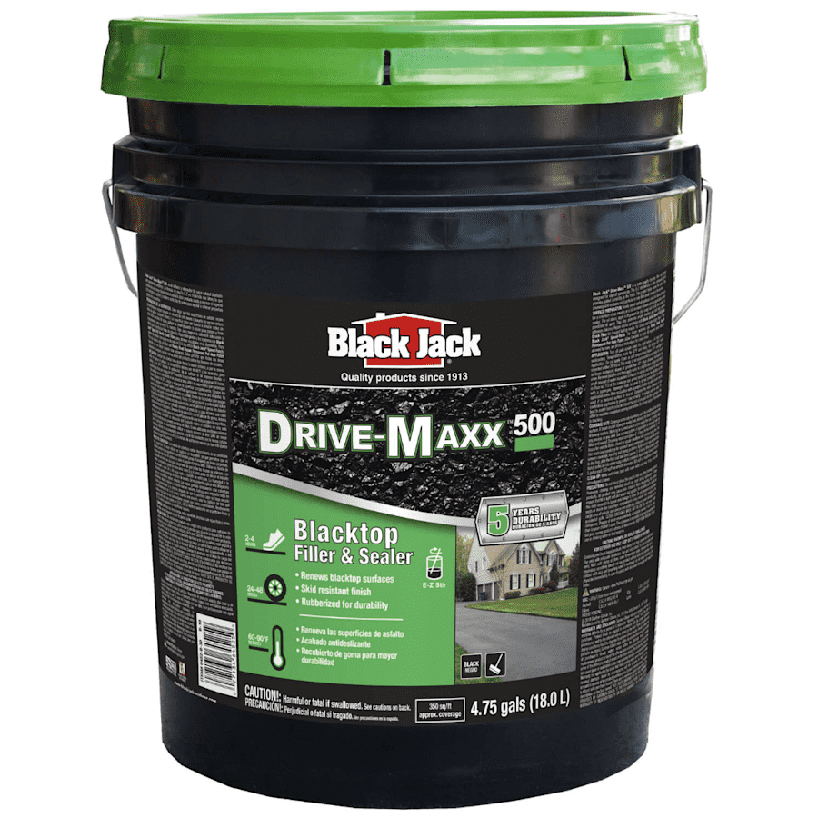 Black Jack Drive-Maxx 500 Rubberized Asphalt Driveway Sealer 4.75-Gallon Bucket for $22 for members
