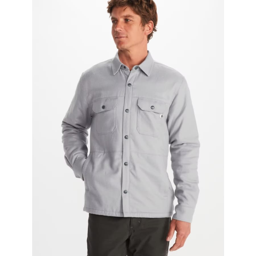 Marmot Men's Ridgefield Heavyweight Sherpa-Lined Flannel Jacket for $42 Marmot Men's Ridgefield Heavyweight Sherpa-Lined Flannel Jacket for $42