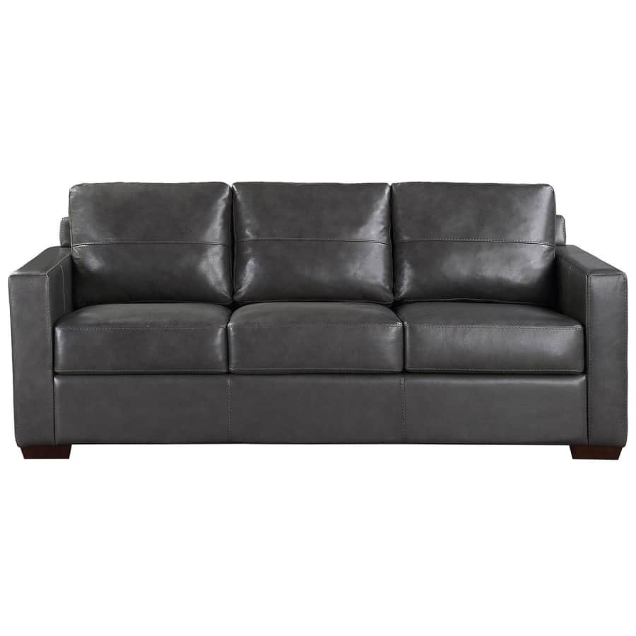 Member's Mark Providence Top-Grain Leather Match Sofa for $599 for members