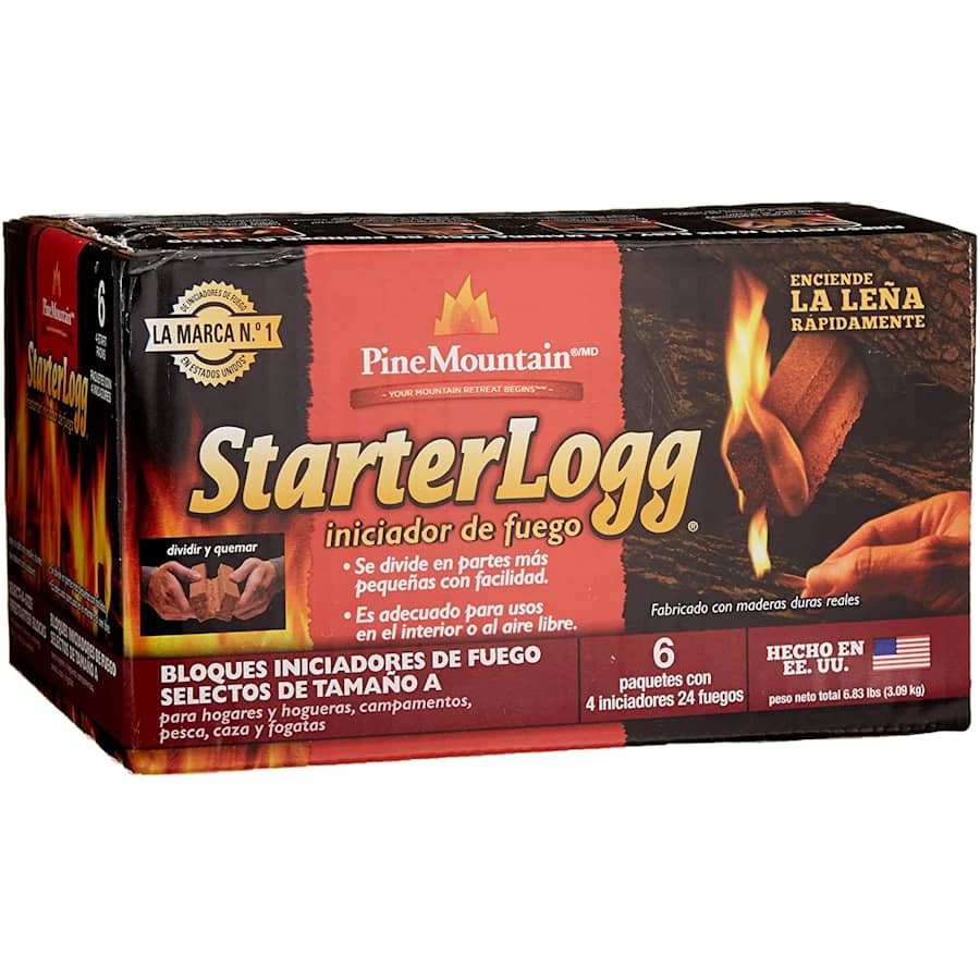 Pine Mountain StarterLogg Select-A-Size Firestarting Blocks 24-Pack for $8 Pine Mountain StarterLogg Select-A-Size Firestarting Blocks 24-Pack for $8
