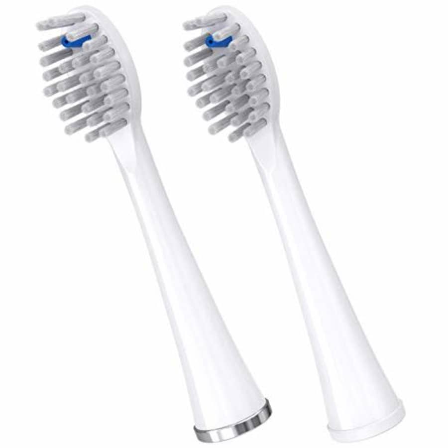 Waterpik Full Size Replacement Brush Heads for Sonic-Fusion Flossing Toothbrush SFFB-2EW, 2 Count for $24