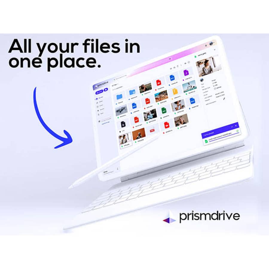 Prism Drive Secure 20TB Cloud Storage Lifetime Subscription: $79.97