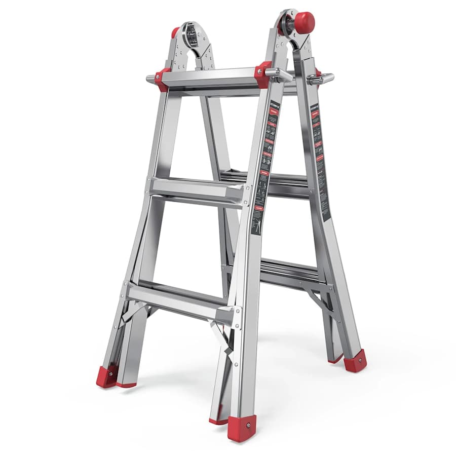 Ecomax 13-Foot Folding Ladder for $153