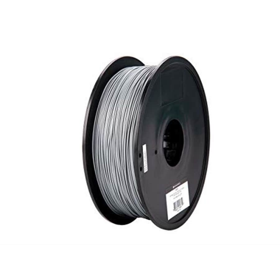 Monoprice - 133878 PLA Plus+ Premium 3D Filament - Silver - 1kg Spool, 1.75mm Thick | Biodegradable for $39 Monoprice - 133878 PLA Plus+ Premium 3D Filament - Silver - 1kg Spool, 1.75mm Thick | Biodegradable for $39