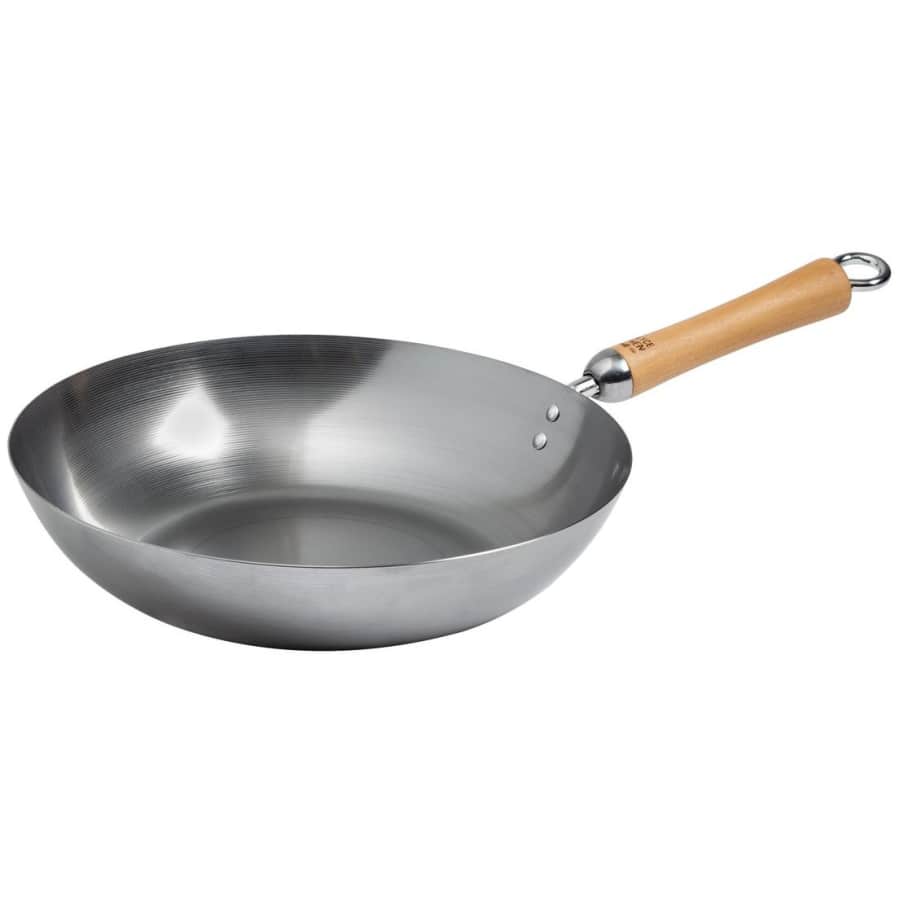 Honey Can Do Joyce Chen 12" Carbon Steel Stir-Fry Wok Pan for $17 Honey Can Do Joyce Chen 12" Carbon Steel Stir-Fry Wok Pan for $17