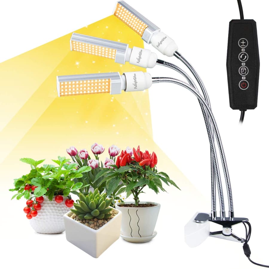 FullightGrow Tri Head Full Spectrum LED Grow Light for $18 w/ Prime FullightGrow Tri Head Full Spectrum LED Grow Light for $18 w/ Prime