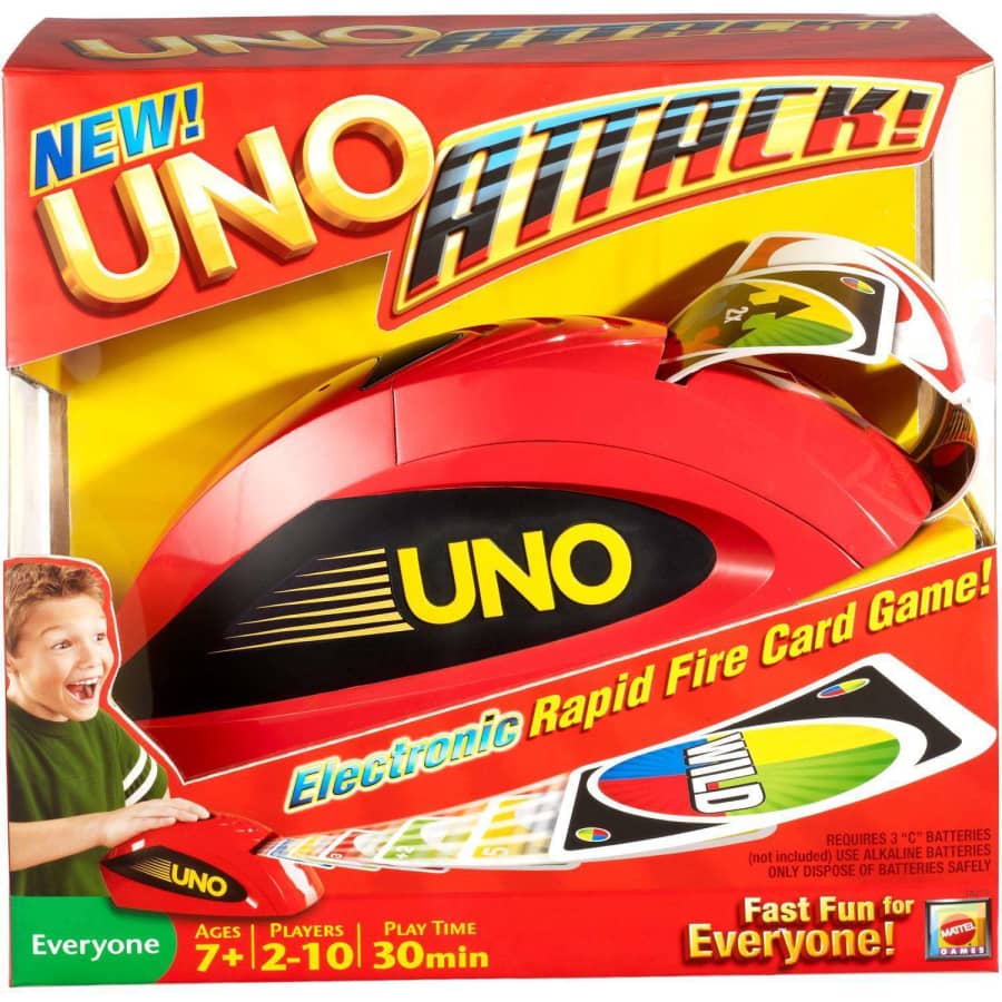 UNO Attack! Rapid Fire Card Game for $16