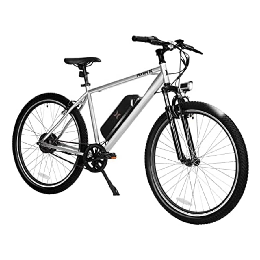 Hurley Electric Bikes Thruster E-All Road Electric Single Speed E-Bike (Silver, Medium / 17 Fits for $640 Hurley Electric Bikes Thruster E-All Road Electric Single Speed E-Bike (Silver, Medium / 17 Fits for $640