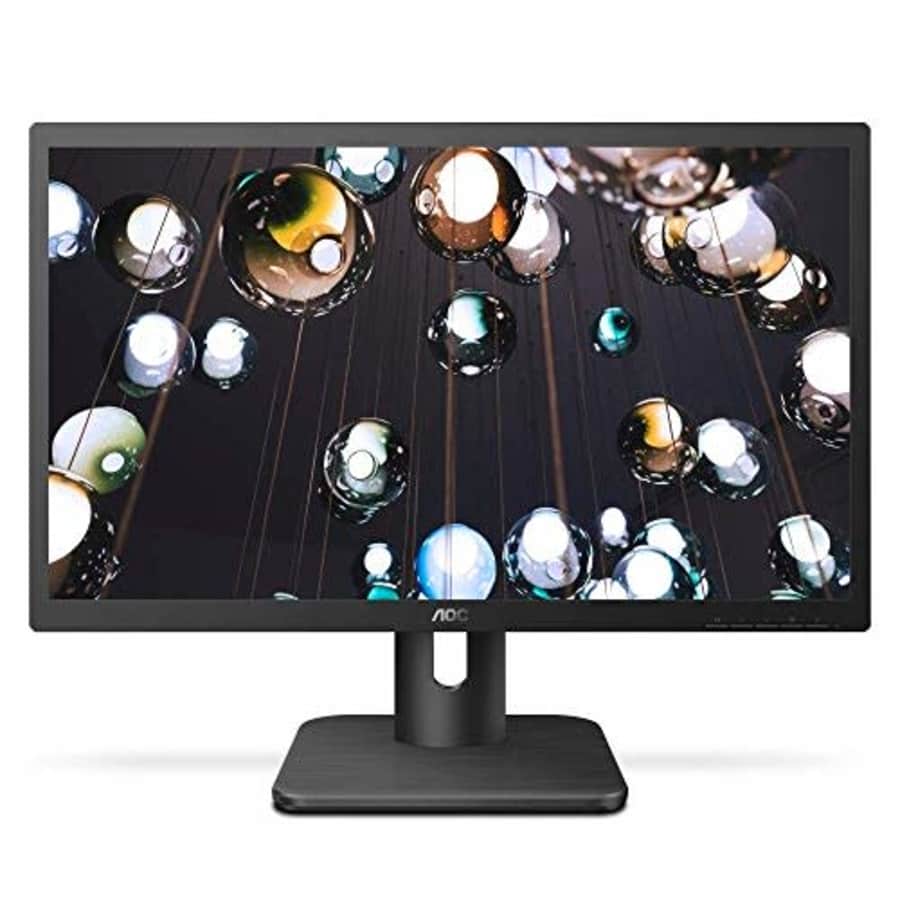 AOC 27E1H 27" Full HD 1920x1080 Monitor, IPS Panel, 5ms, FlickerFree, HDMI/VGA, VESA Compatible, for $127