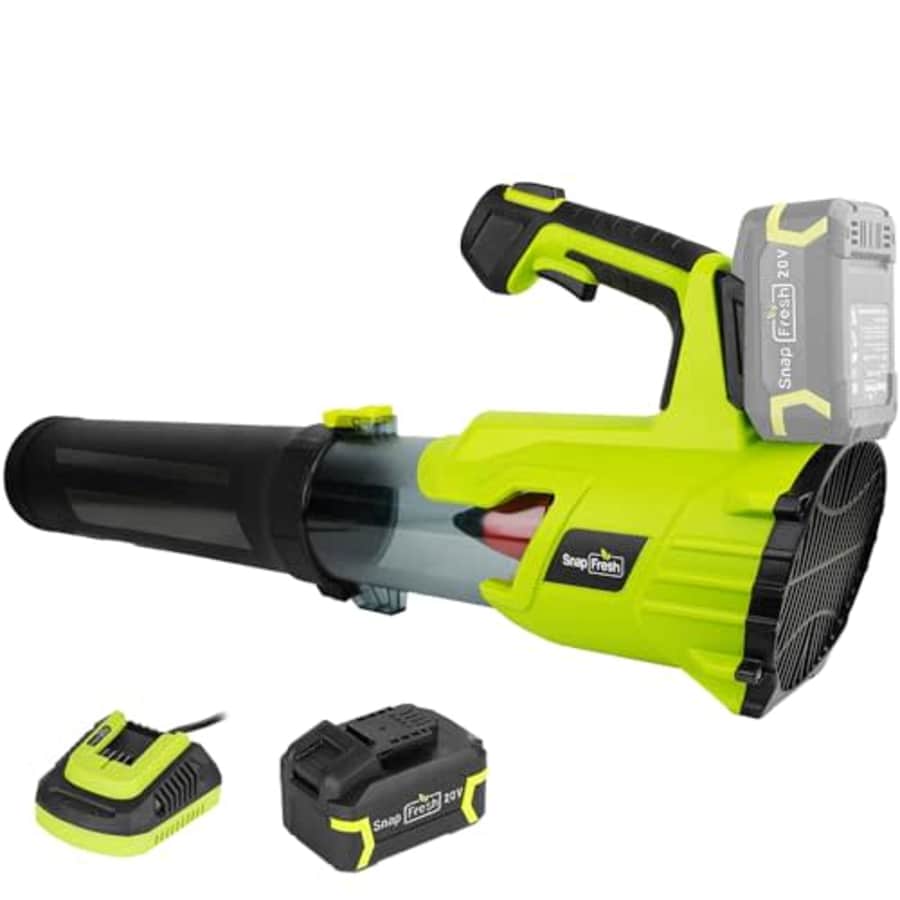 SnapFresh 20V Cordless Leaf Blower for $80 SnapFresh 20V Cordless Leaf Blower for $80