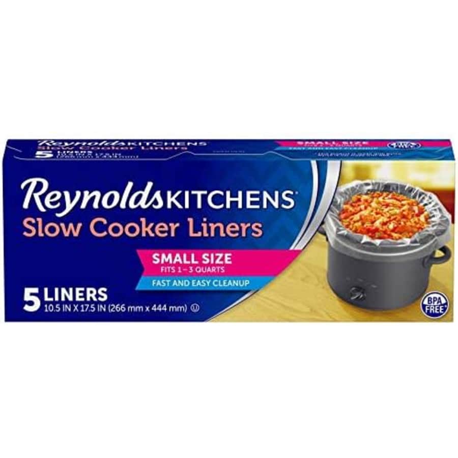 Reynolds Kitchens Premium Small Slow Cooker Liners 5-Count Box for $4 Reynolds Kitchens Premium Small Slow Cooker Liners 5-Count Box for $4