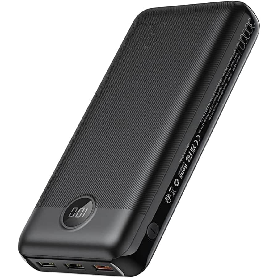 Veger 30,000mAh Portable Power Bank for $19