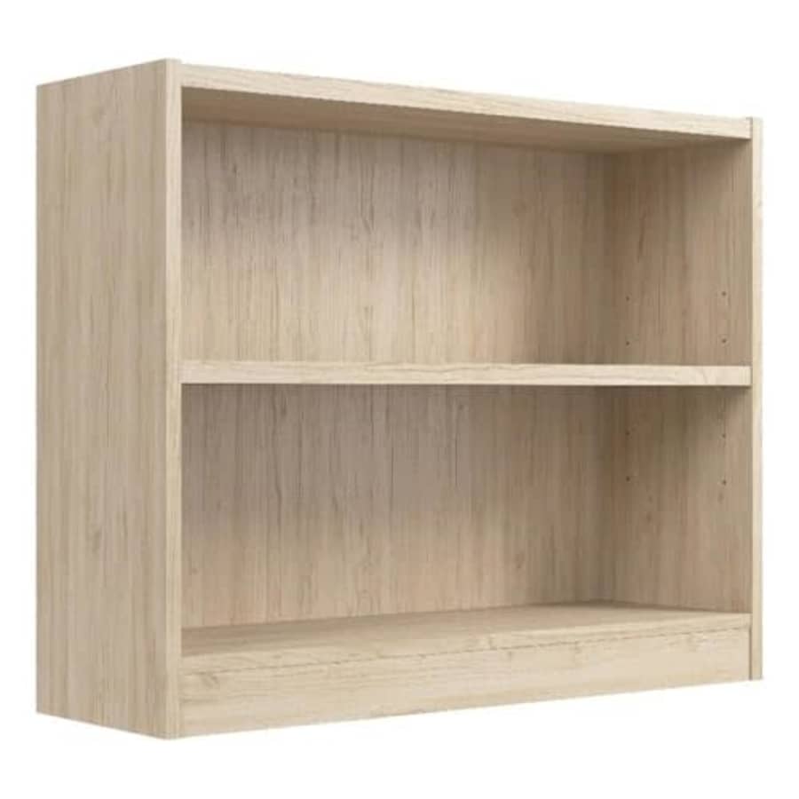 Bush Furniture Universal Small 2 Shelf Bookcase in Natural Elm, Low Storage and Display Bookshelf for $118 Bush Furniture Universal Small 2 Shelf Bookcase in Natural Elm, Low Storage and Display Bookshelf for $118