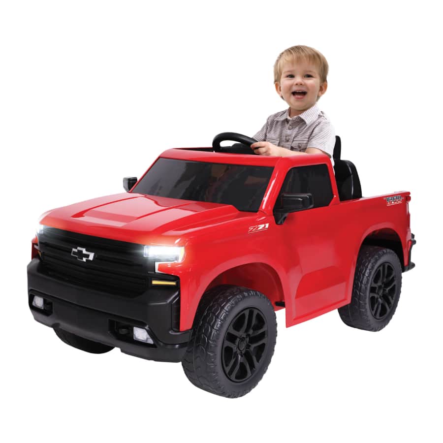 Kalee 6V Chevy Silverado Pick-Up Truck Ride-On Toy for $98