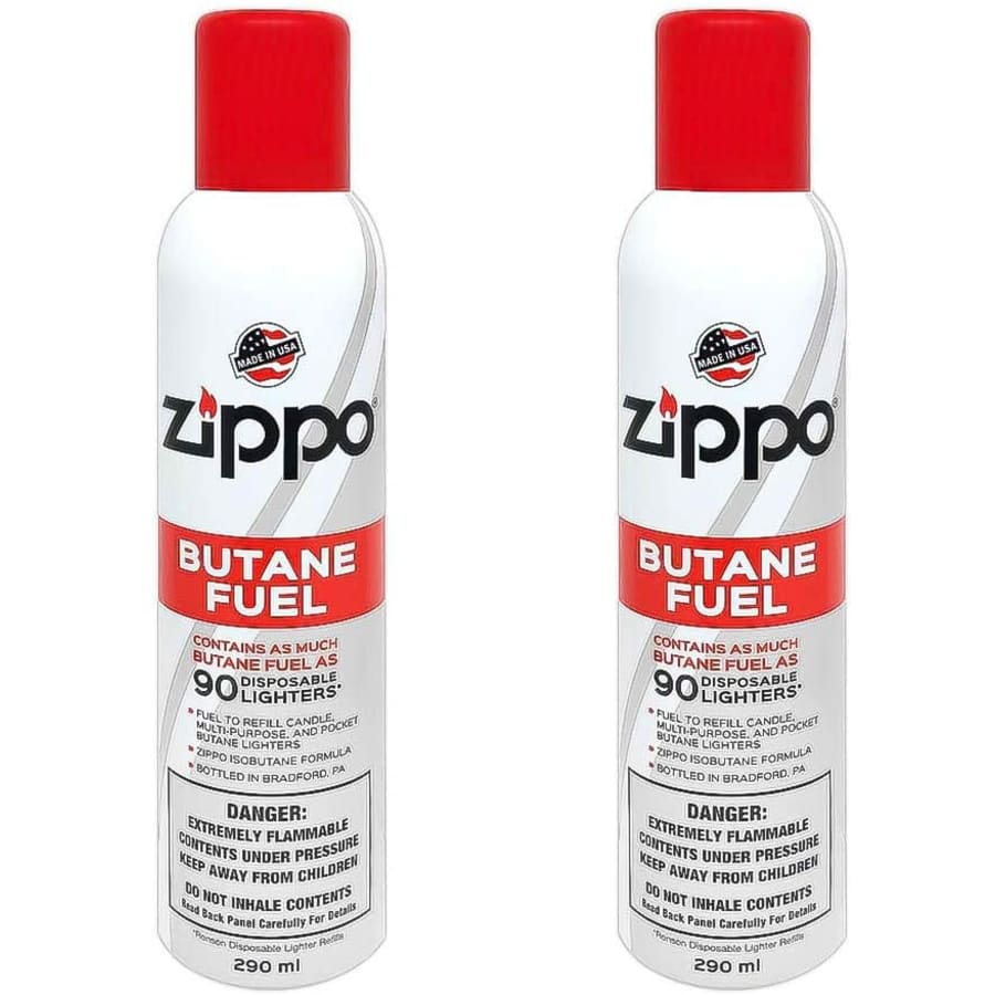 Zippo 5.8-oz. Butane Fuel 2-Pack for $8