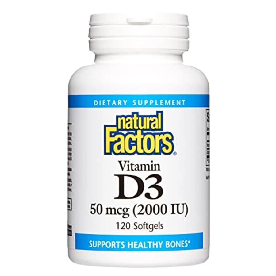 Natural Factors, Vitamin D3 2000 IU (50 mcg), Supports Strong Bones, Muscles and Immune Function, for $14 Natural Factors, Vitamin D3 2000 IU (50 mcg), Supports Strong Bones, Muscles and Immune Function, for $14