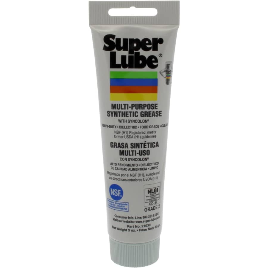 Super Lube Synthetic Multi-Purpose Grease 3-oz. Tube for $7 Super Lube Synthetic Multi-Purpose Grease 3-oz. Tube for $7