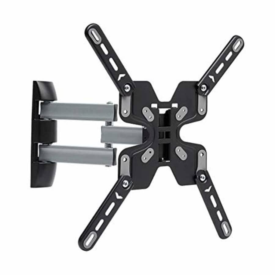 Amazon Basics Triple Arm, Full Motion Articulating TV Wall Mount for 32-70 inch TVs up to 55 lbs for $31