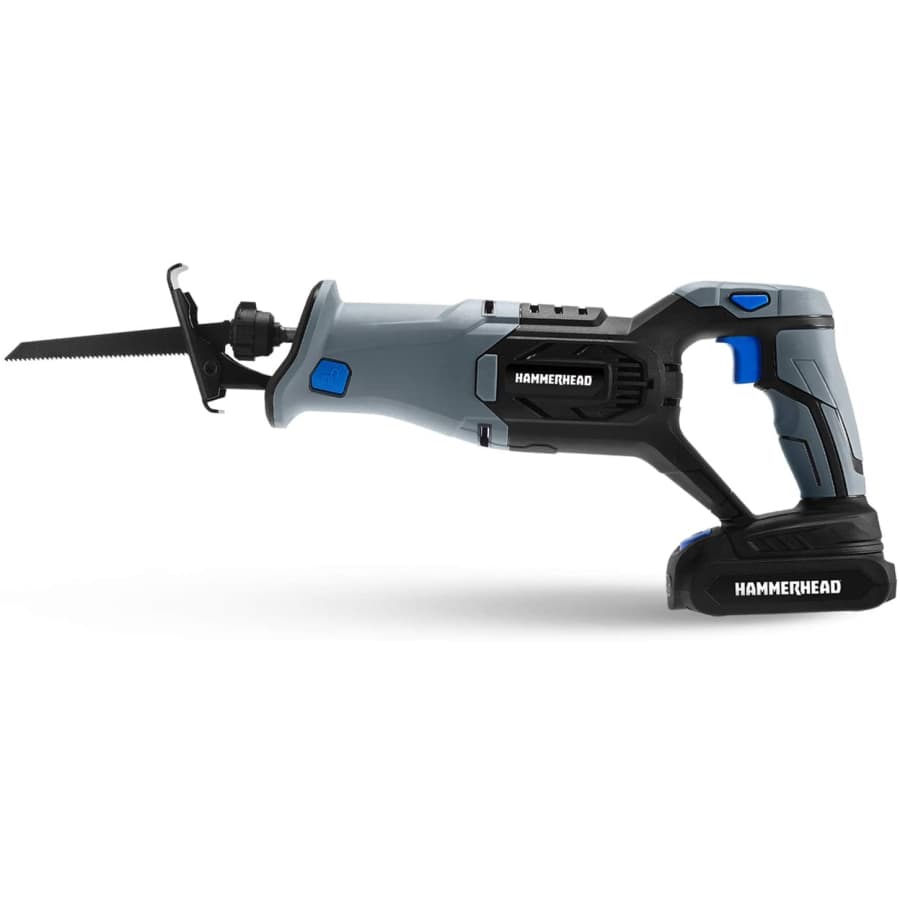 HammerHead 20V Cordless Reciprocating Saw Kit for $60 HammerHead 20V Cordless Reciprocating Saw Kit for $60