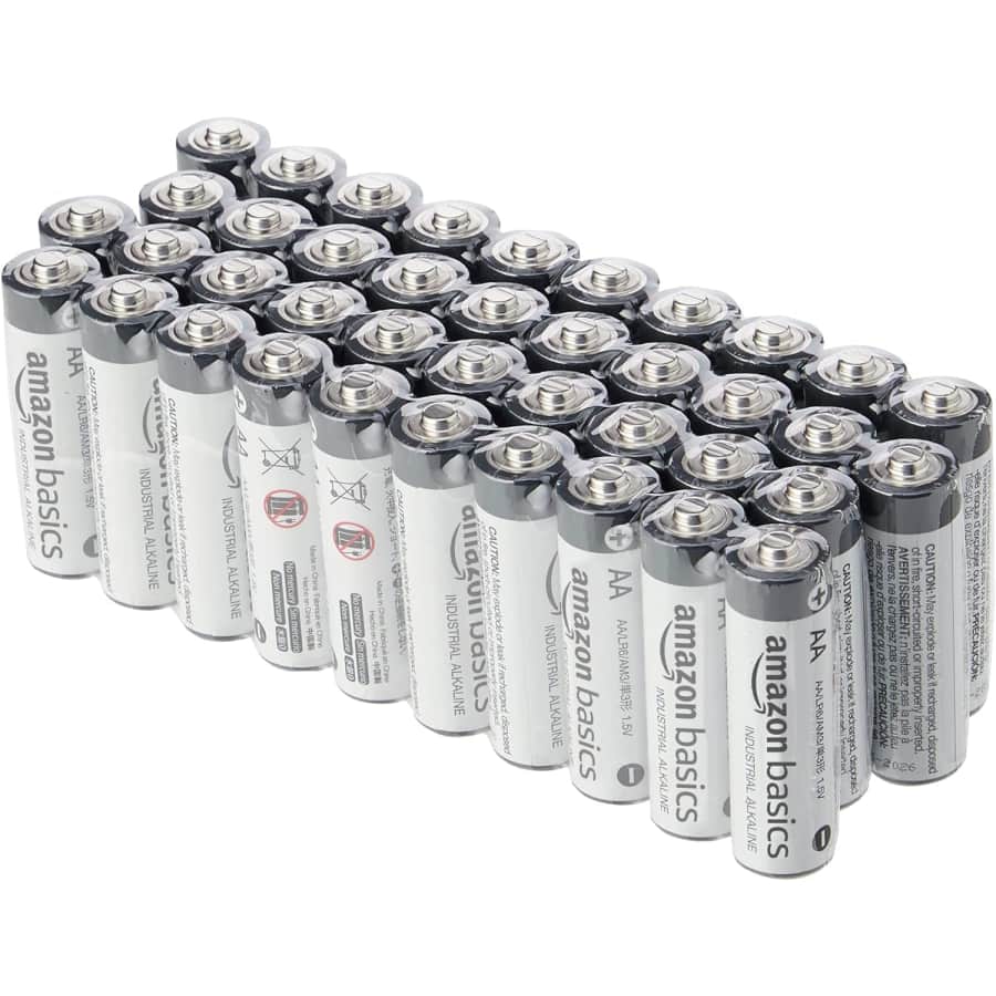 Amazon Basics AA Alkaline Battery 40-Pack for $6 Amazon Basics AA Alkaline Battery 40-Pack for $6