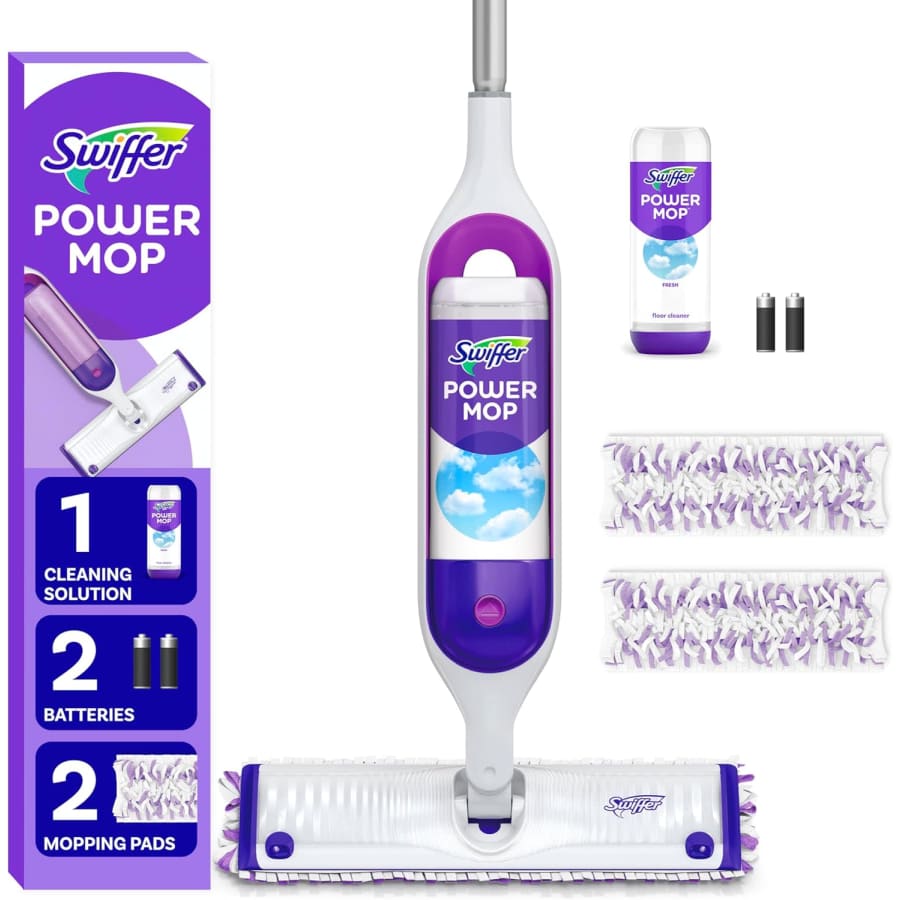 Swiffer PowerMop Multi-Surface Mop Kit: $20