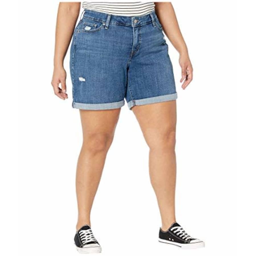Levi's Women's Plus-Size New Shorts, Hawaii Ocean, 38 (US 18) for $49