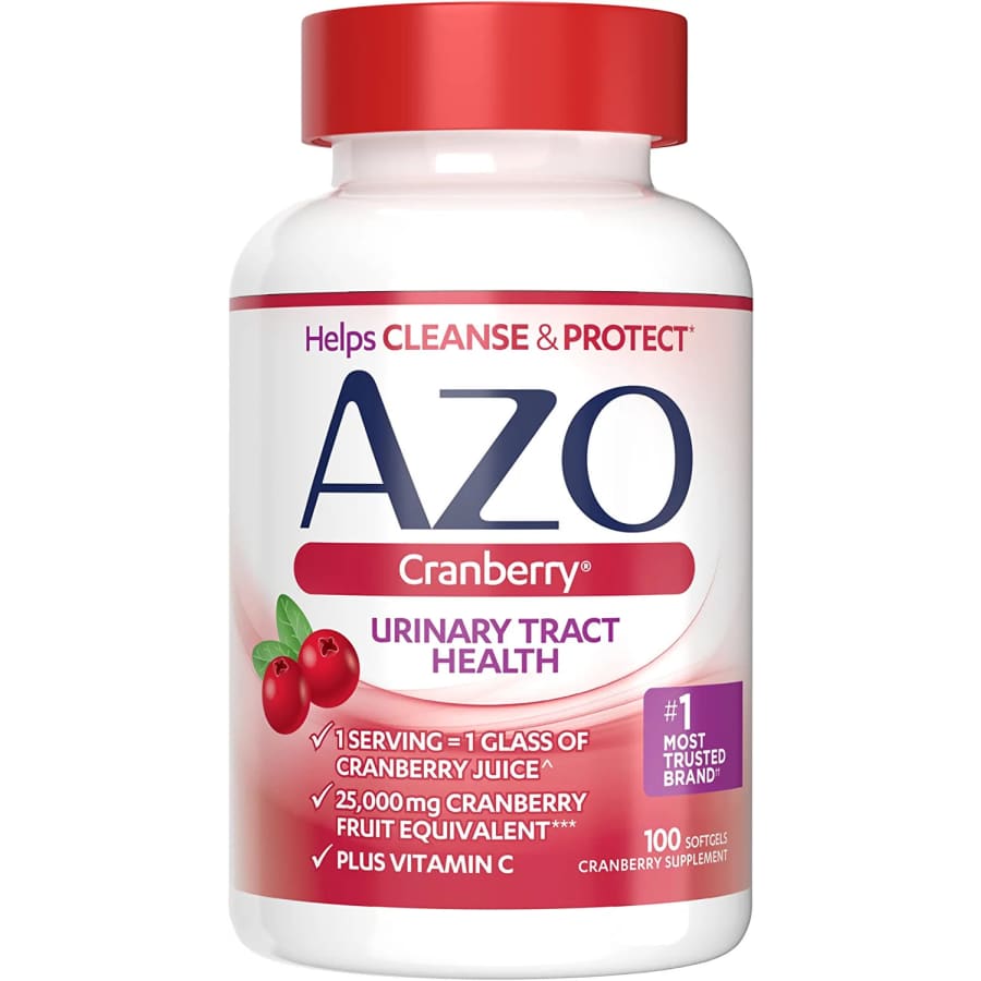 AZO Cranberry Urinary Tract Health 100-Count Softgels for $12