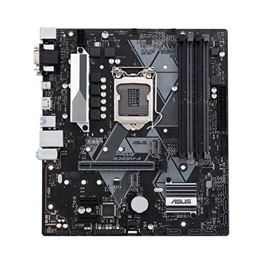 Asus Prime B365M-A LGA-1151 Support 9th/8th Gen Intel Processor with Aura Sync RGB Header, DDR4 for $140