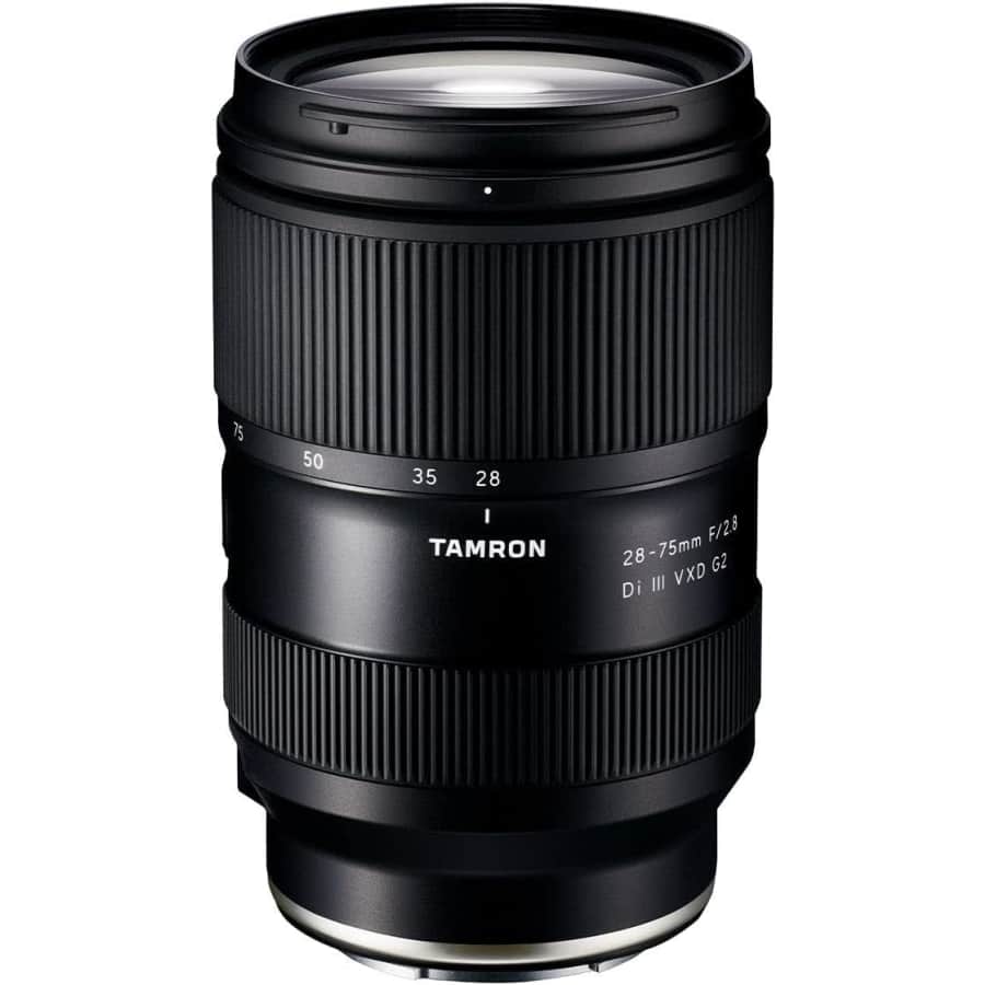 Tamron 28-75mm F/2.8 Di III VXD G2 for Sony E-Mount Full Frame/APS-C for $899 Tamron 28-75mm F/2.8 Di III VXD G2 for Sony E-Mount Full Frame/APS-C for $899