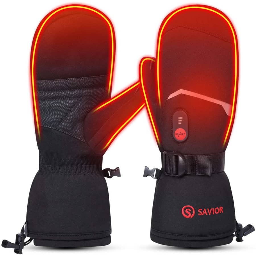 Savior Heat Electric Heated Mittens for $95