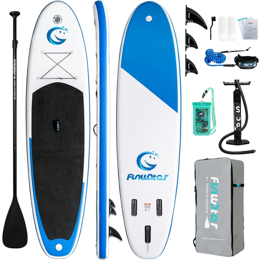 FunWater Stand Up Ultra-Light Inflatable Paddle Board for $210 FunWater Stand Up Ultra-Light Inflatable Paddle Board for $210