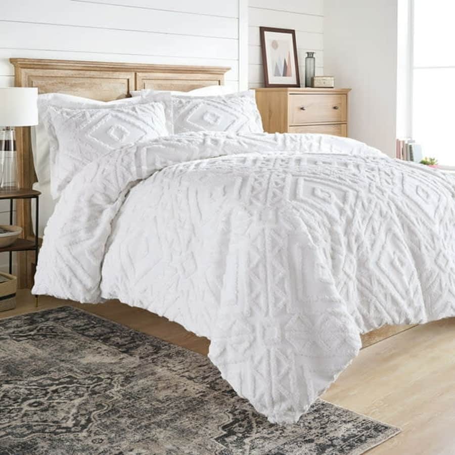 Better Homes & Gardens 3-Piece Chenille Full / Queen Duvet Cover Set for $38 Better Homes & Gardens 3-Piece Chenille Full / Queen Duvet Cover Set for $38
