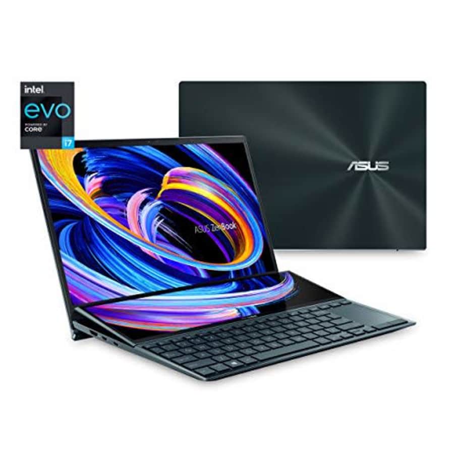 Asus ZenBook Duo Dual Screen Laptop, 14" FHD Touch Display, ScreenPad Plus, Intel Core i7-1165G7 for $1,940 Asus ZenBook Duo Dual Screen Laptop, 14" FHD Touch Display, ScreenPad Plus, Intel Core i7-1165G7 for $1,940