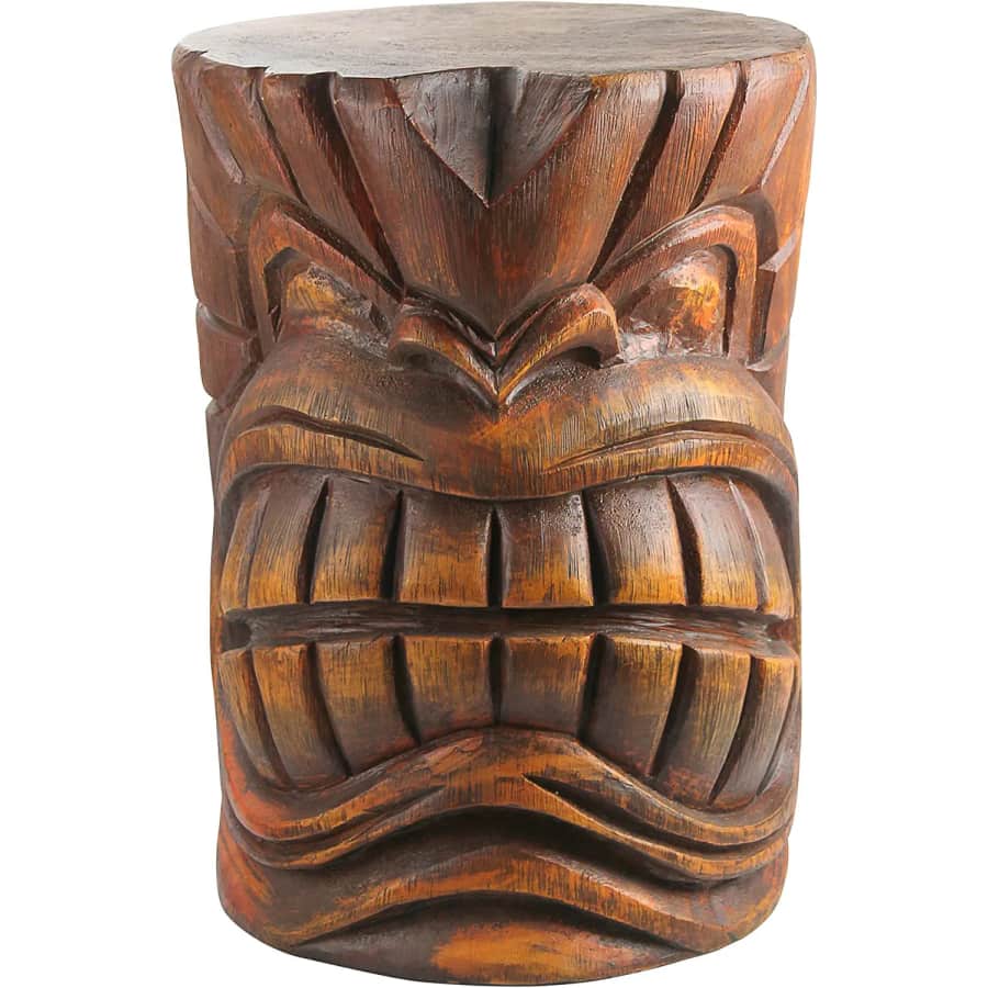 Design Toscano The Grande Kanaloa Teeth Tiki Table for $149 Design Toscano The Grande Kanaloa Teeth Tiki Table for $149