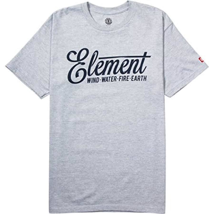 Element Men's Twist Short Sleeve T-Shirt, Grey Heather, XX-Large for $17 Element Men's Twist Short Sleeve T-Shirt, Grey Heather, XX-Large for $17