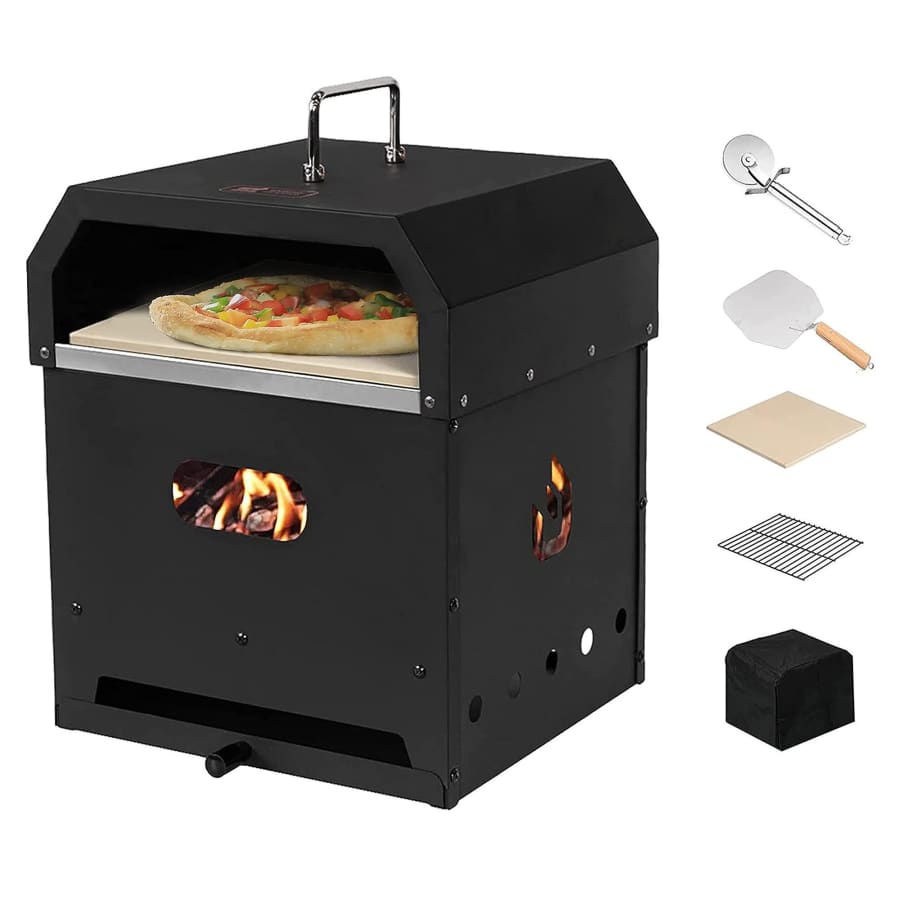 Pizzello 4-In-1 Outdoor Pizza Oven for Grill for $83 Pizzello 4-In-1 Outdoor Pizza Oven for Grill for $83