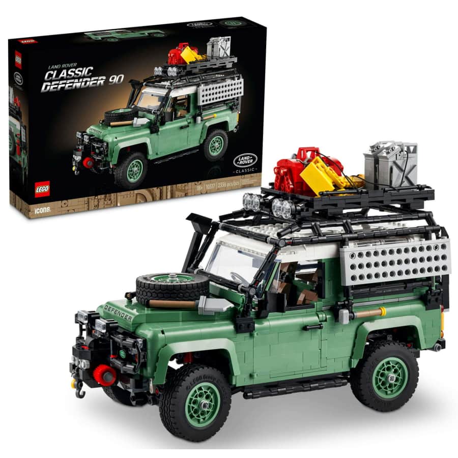 LEGO Icons Land Rover Classic Defender for $200