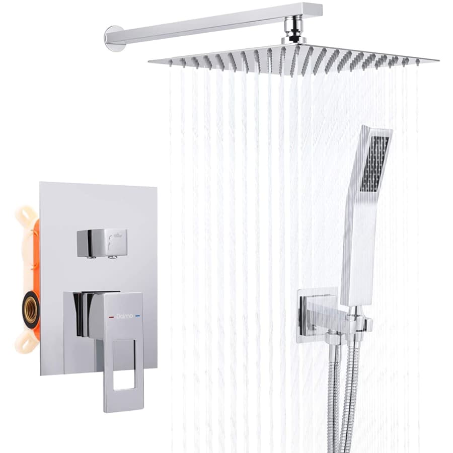 Dalmo 10" Rain Shower Head and Handheld Shower Combo for $49 Dalmo 10" Rain Shower Head and Handheld Shower Combo for $49