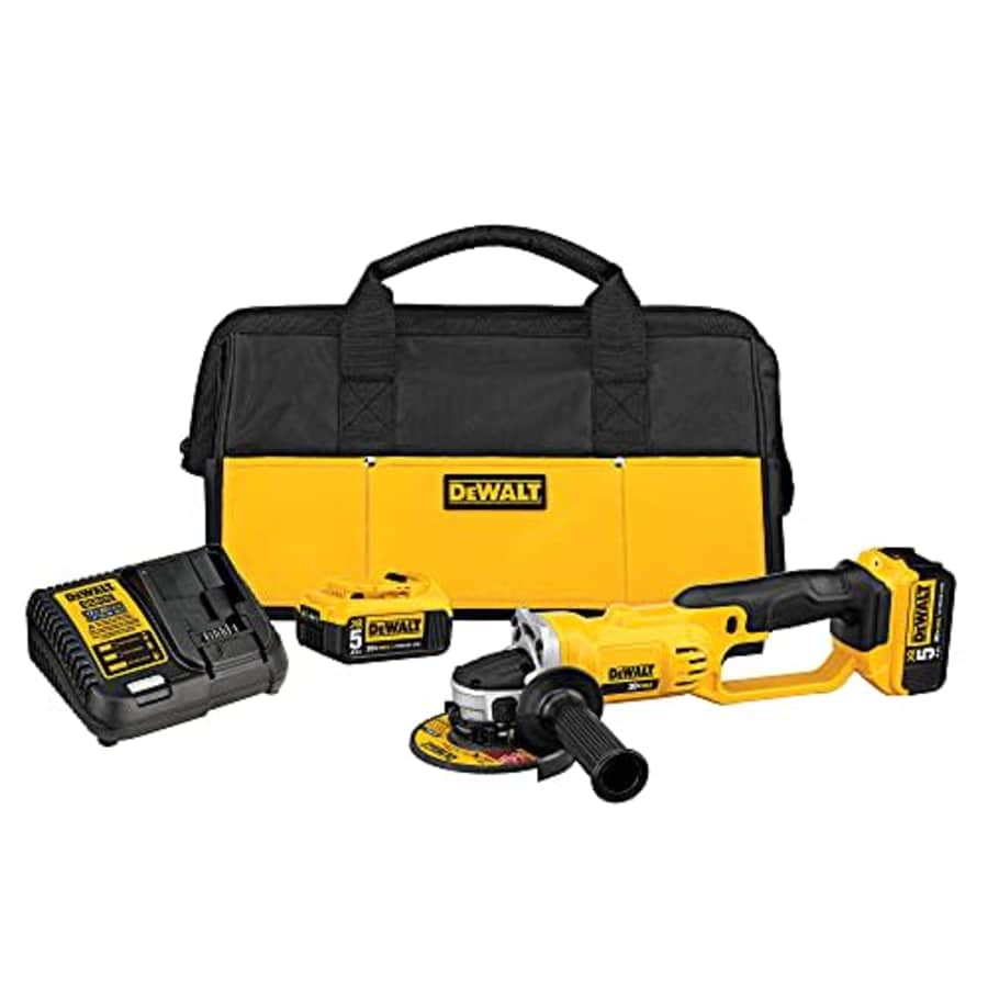 DeWalt 20V Max Angle Grinder Tool Kit for $290