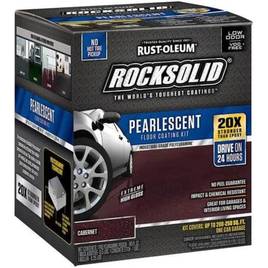 Rust-Oleum RockSolid Pearlescent Garage Floor Coating Kit for $120