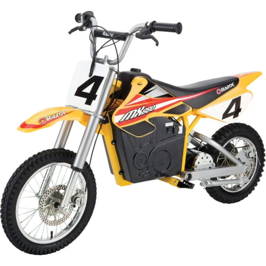 Razor Dirt Rocket MX650 36V Electric Dirt Bike for $659 Razor Dirt Rocket MX650 36V Electric Dirt Bike for $659
