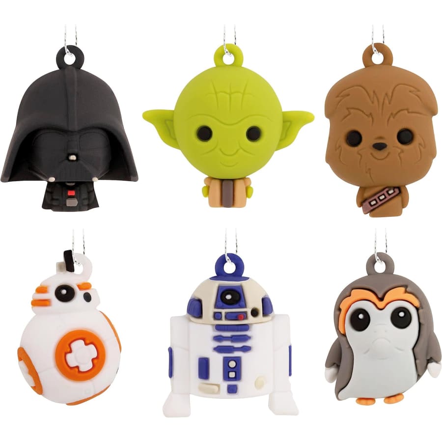 Hallmark Star Wars Miniature Christmas Ornament 6-Pack for $20 Hallmark Star Wars Miniature Christmas Ornament 6-Pack for $20