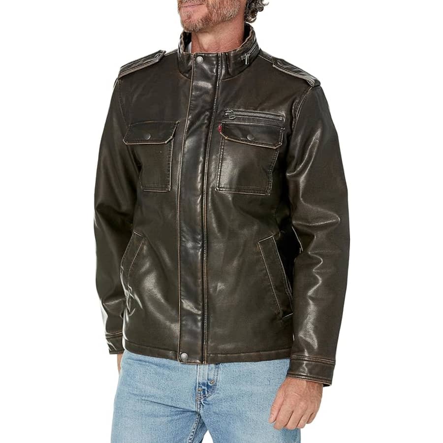 Levi's Men's Sherpa Military Jacket From $25